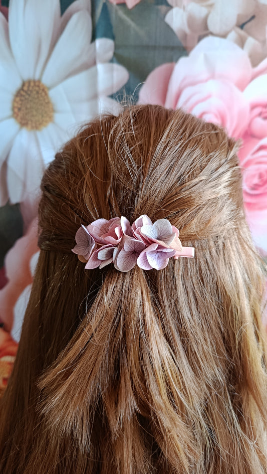 Les Croco-Fleurs barette fleurie