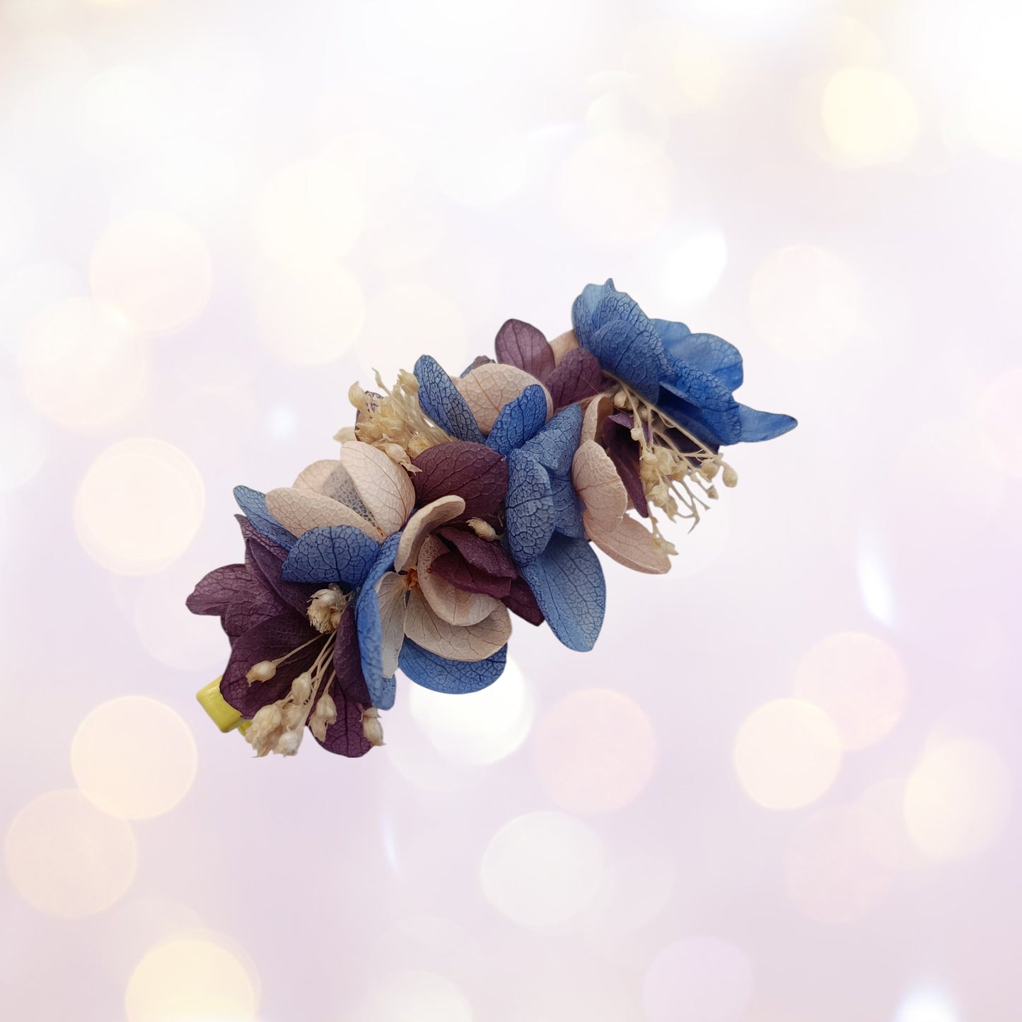 Les Croco-Fleurs barette fleurie