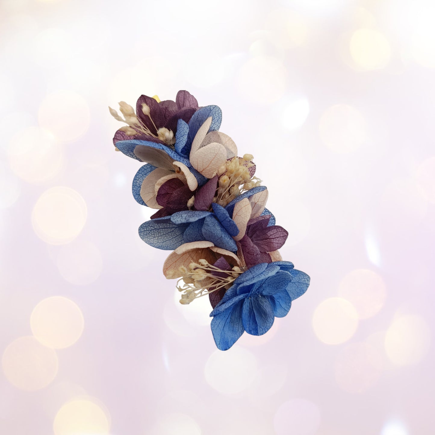 Les Croco-Fleurs barette fleurie