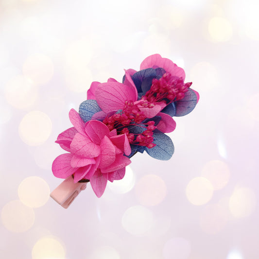 Les Croco-Fleurs barette fleurie