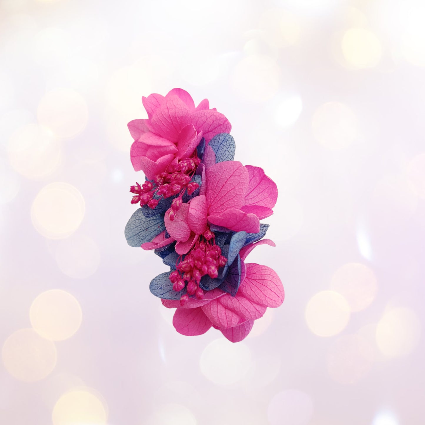 Les Croco-Fleurs barette fleurie