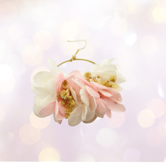 🌹 La Romantique – "Cœurs, fleurs et (un peu trop de) feels"Boucles d'oreilles fleuries-