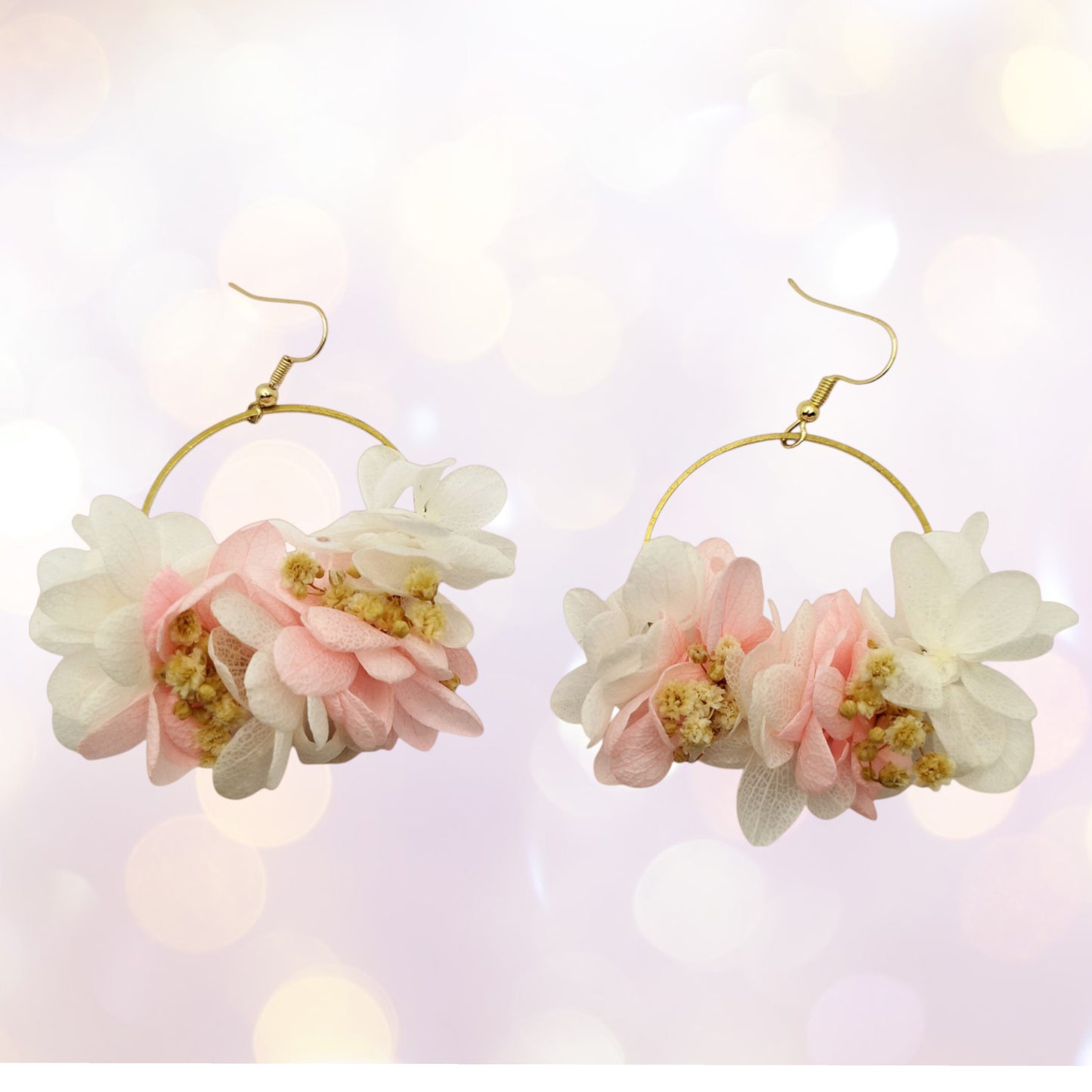 🌹 La Romantique – "Cœurs, fleurs et (un peu trop de) feels"Boucles d'oreilles fleuries-