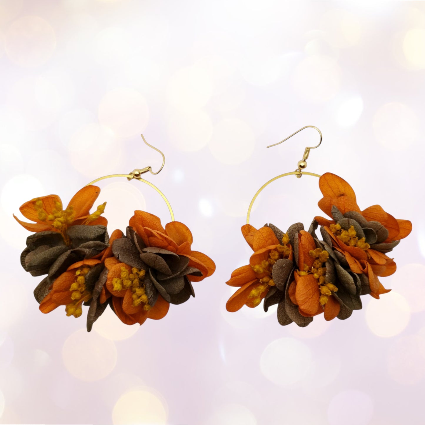 😤 La Râleuse – "Pas relou, juste réaliste."Boucles d'oreilles fleuries-