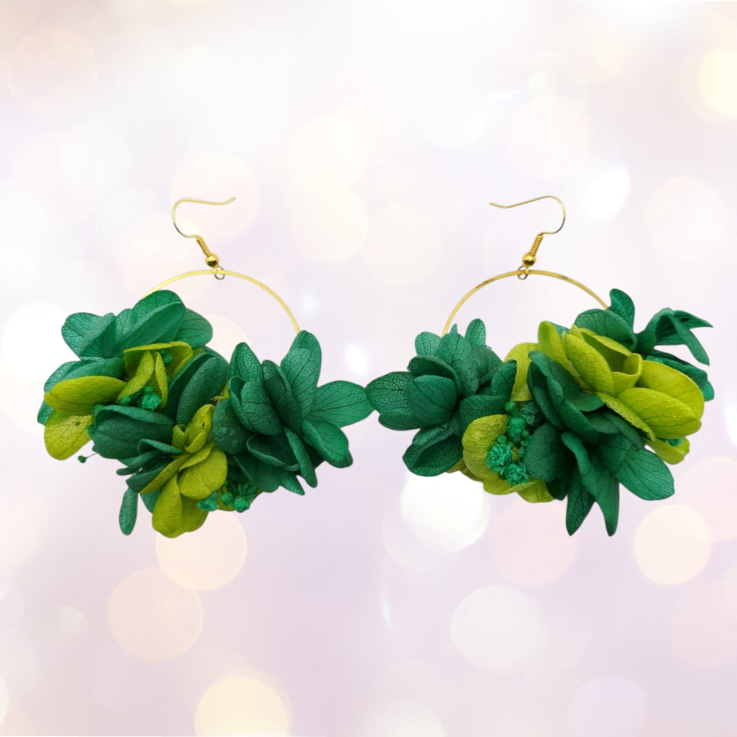 🌱 L'Écolo – "Je trie même mes émotions"Boucles d'oreilles fleuries-
