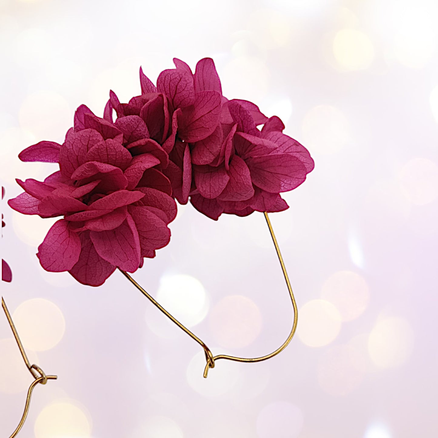 Dormeuses Rose profond