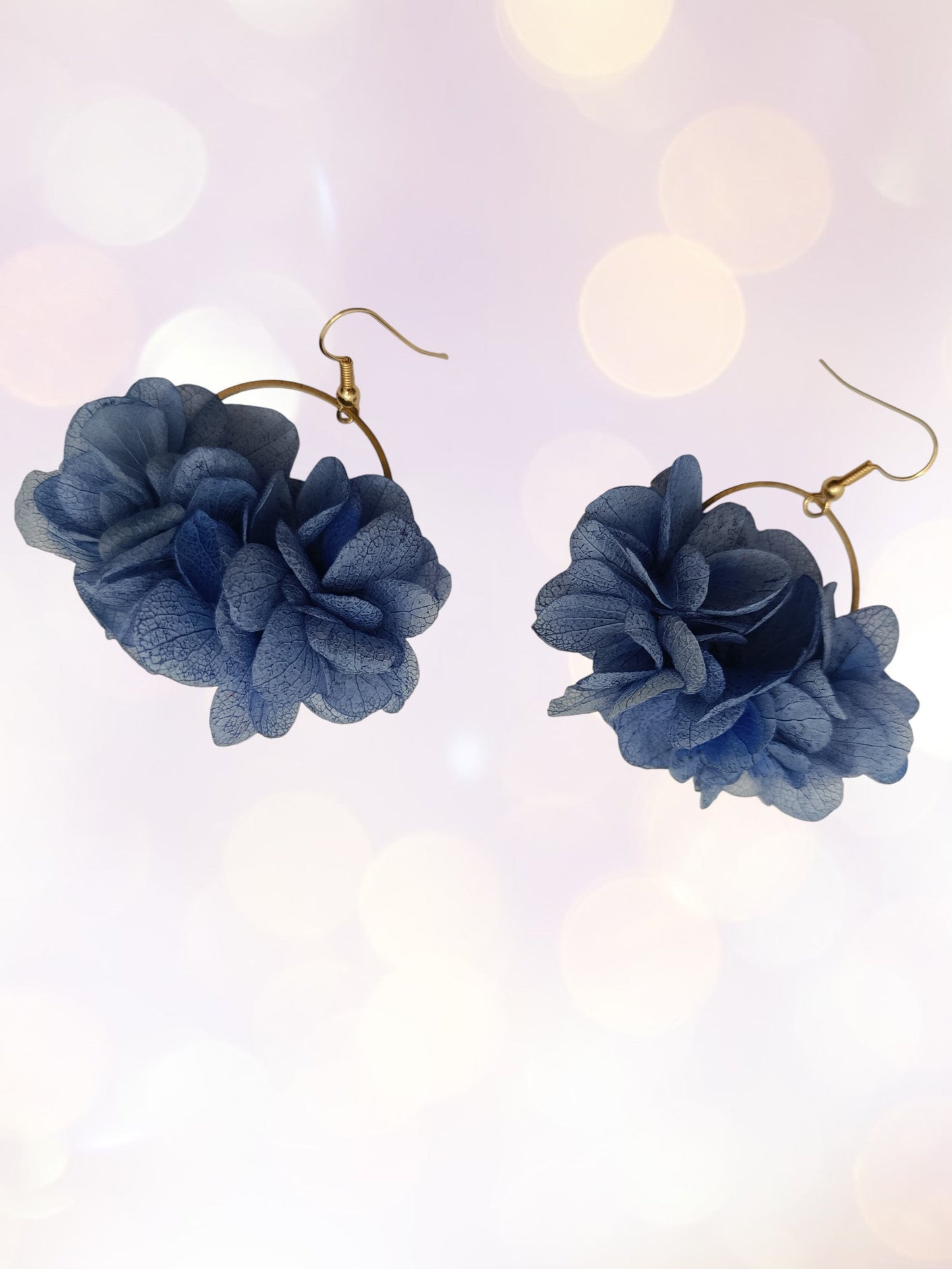 Créoles Bleu vif
