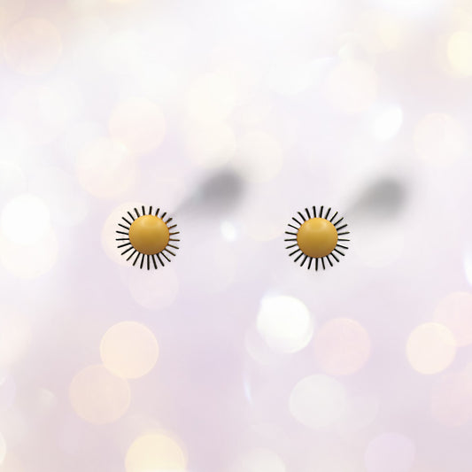 Boucles d'oreilles modulables jaune