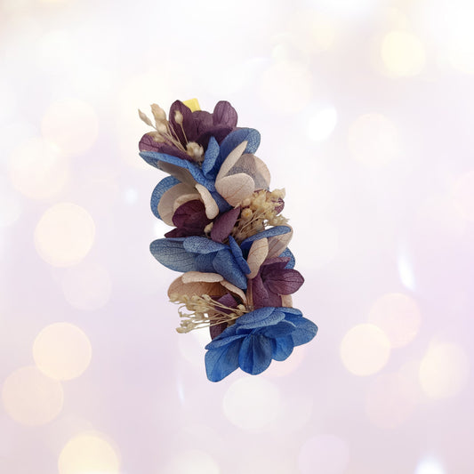 Les Croco-Fleurs barette fleurie