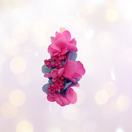 Les Croco-Fleurs barette fleurie