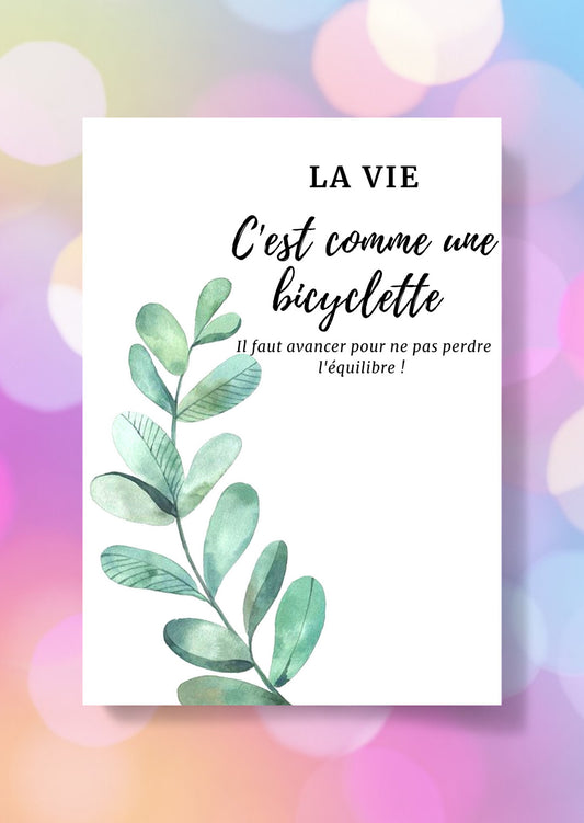 Carte à planter "🌱 Semer ses vœux