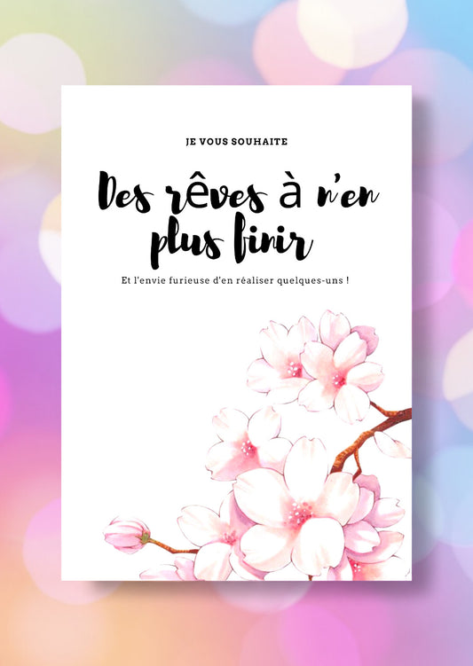 Carte à planter "🌱 Semer ses vœux