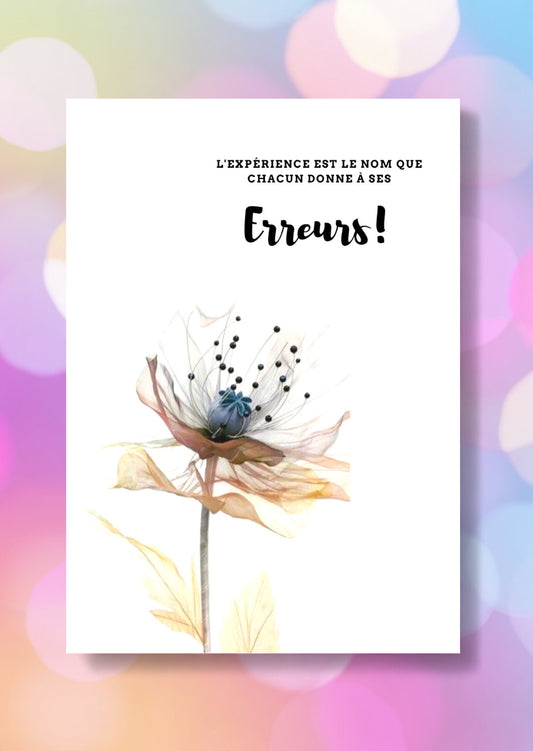 Carte à planter "🌱 Semer ses vœux
