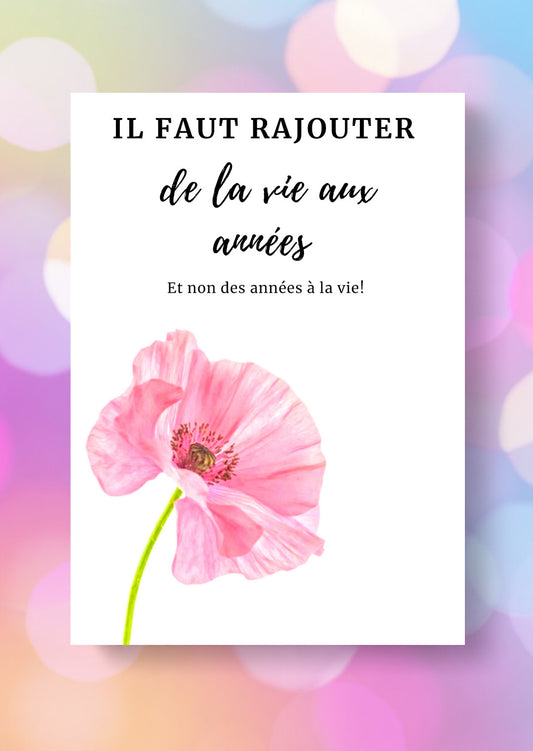 Carte à planter "🌱 Semer ses vœux