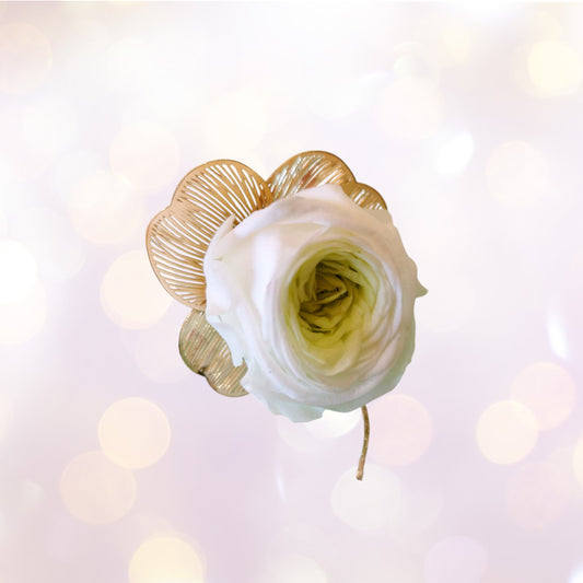 "Éveil Bohème"Boucles d'oreilles fleurs séchées mariage – Élégance Fleurie avec Rose Stabilisée 🌿