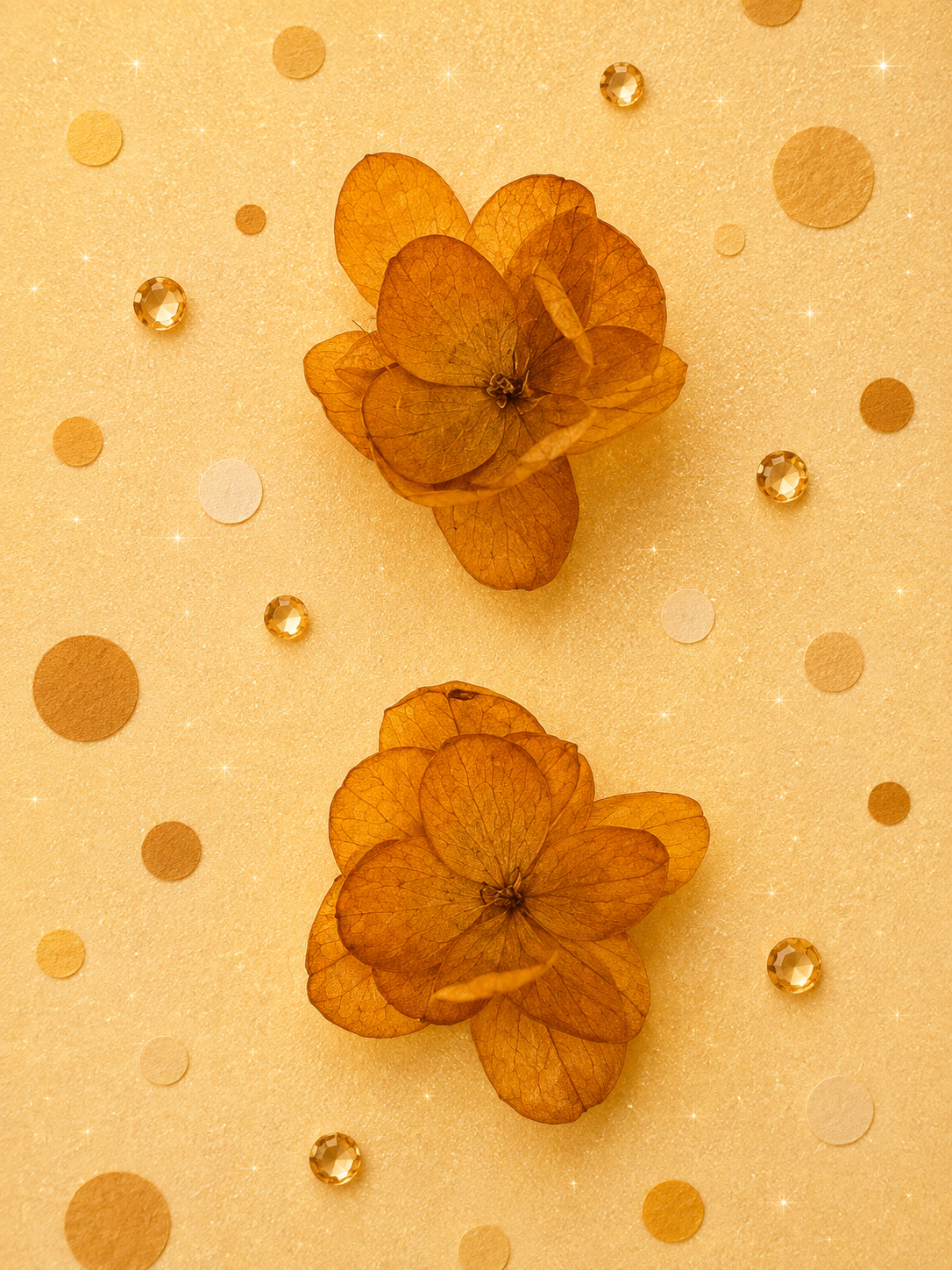 Puces d oreilles fleuries en hortensia stabilise et acier inoxydable disponibles en 14 coloris